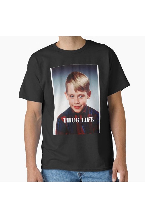 Macaulay Culkin - Thug Life For Your Favorite And Festive Holiday Themed Design Fun G25136 Unisex T-Shirt, Up to Size 5XL