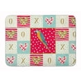 thumbnail image 1 of Macaw Love Machine Washable Memory Foam Mat Red, 1 of 4