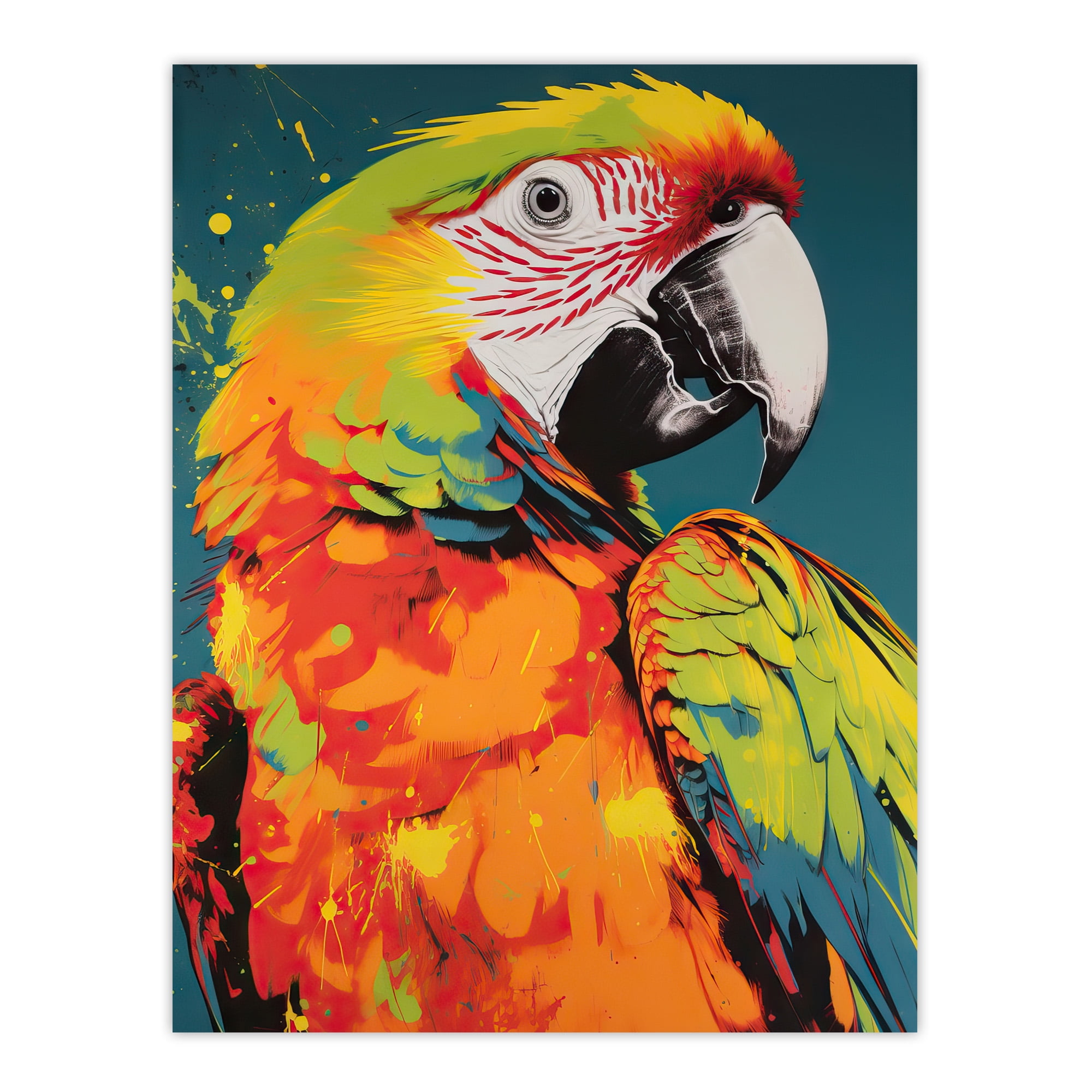 Macaw Parrot Print,Bird print,Tropical Birds Wall Art,parrot print,Bird  Poster 