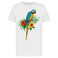 thumbnail image 1 of Macaw Parrot Tropical  T-Shirt Men -Image by Shutterstock, Male Small, 1 of 2