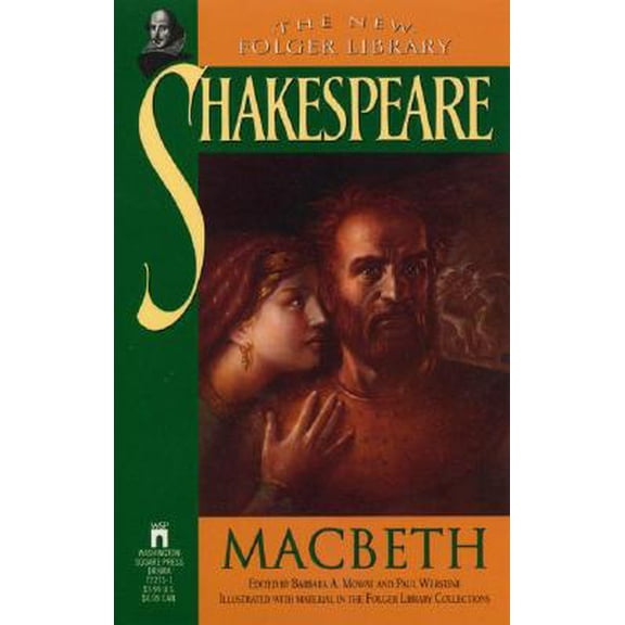 Pre-Owned Macbeth by William ShakespeareNew Folger Library Shakespeare DRAMA Mass Market Paperback