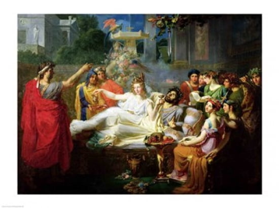 Macbeth Canvas Art - Theodore Chasseriau (24 x 18)