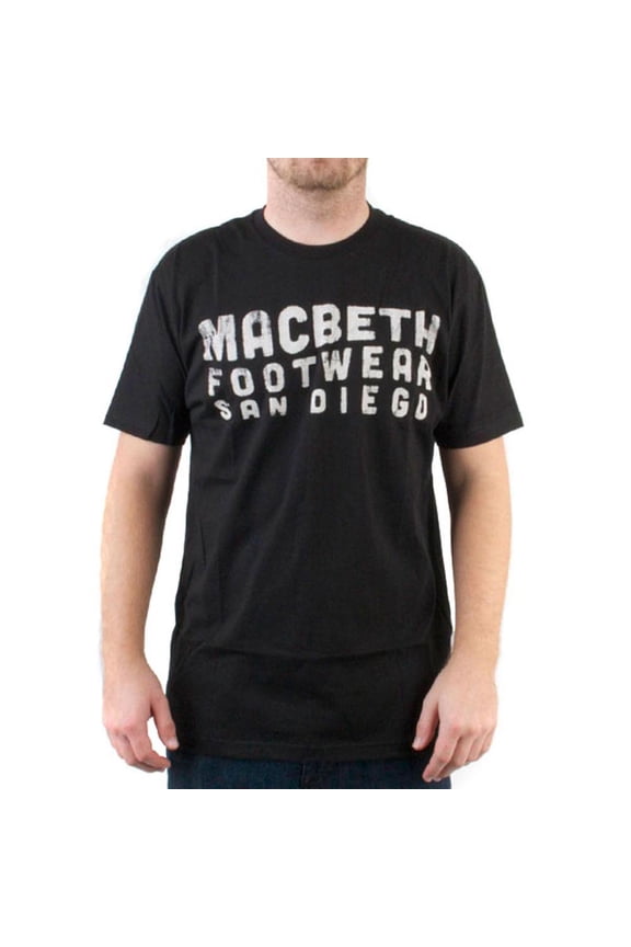 Macbeth - Harbour Black Adult T-Shirt - Small