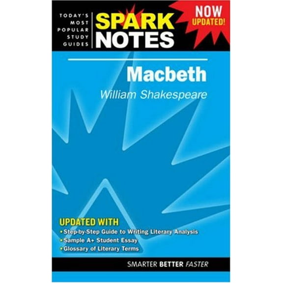 Pre-Owned Spark Notes Now Updated Macbeth (Spark Notes now updated) (Paperback) 1411403169 9781411403161