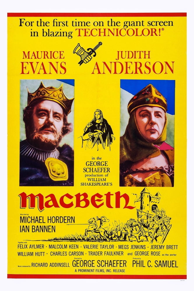 Macbeth U Canvas Art -  (11 x 17)