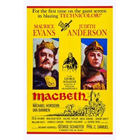 Macbeth U Canvas Art - (11 x 17)