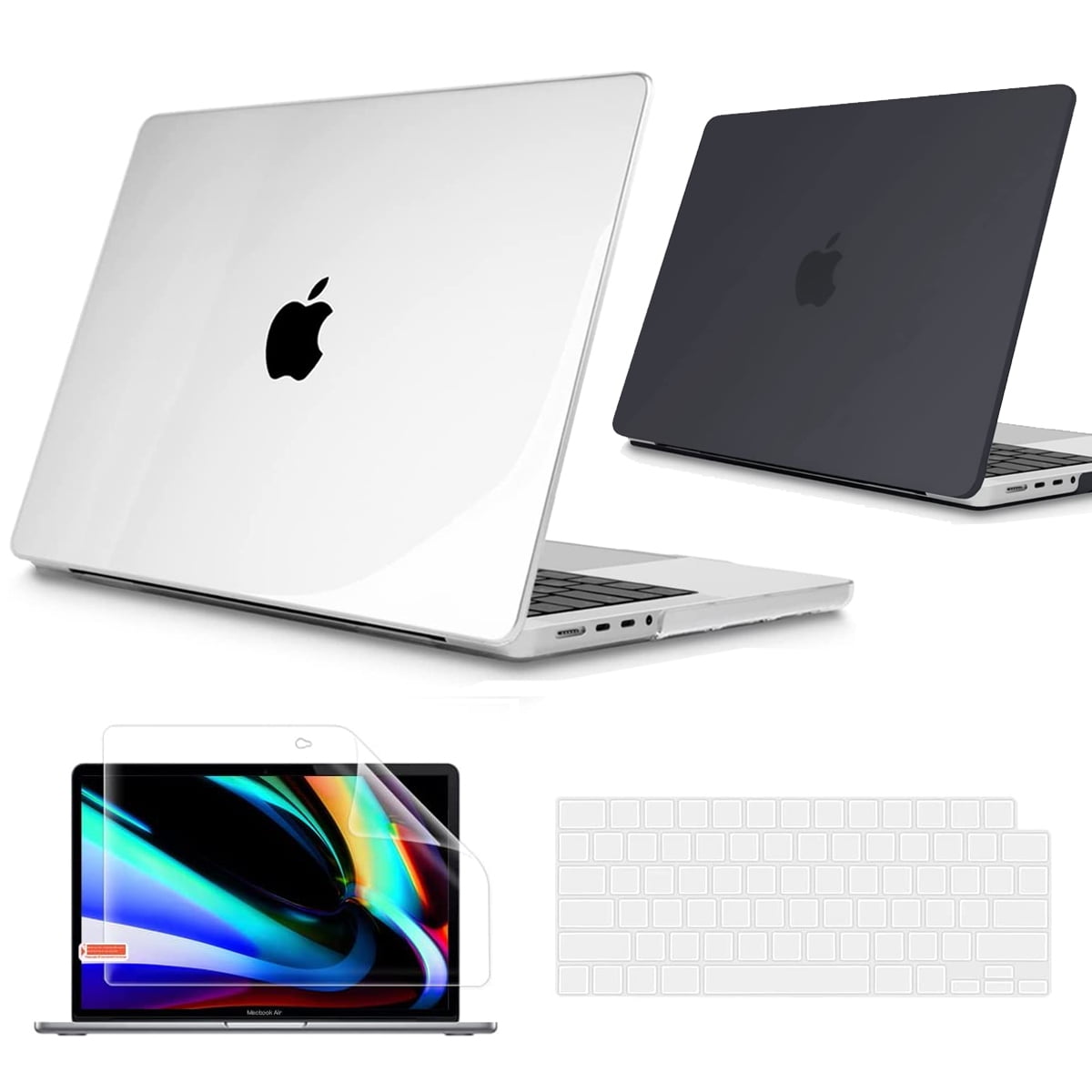 Apple MacBook case for phone transparent TECH-PROTECT SMARTSHELL Pro 14  2021-2023