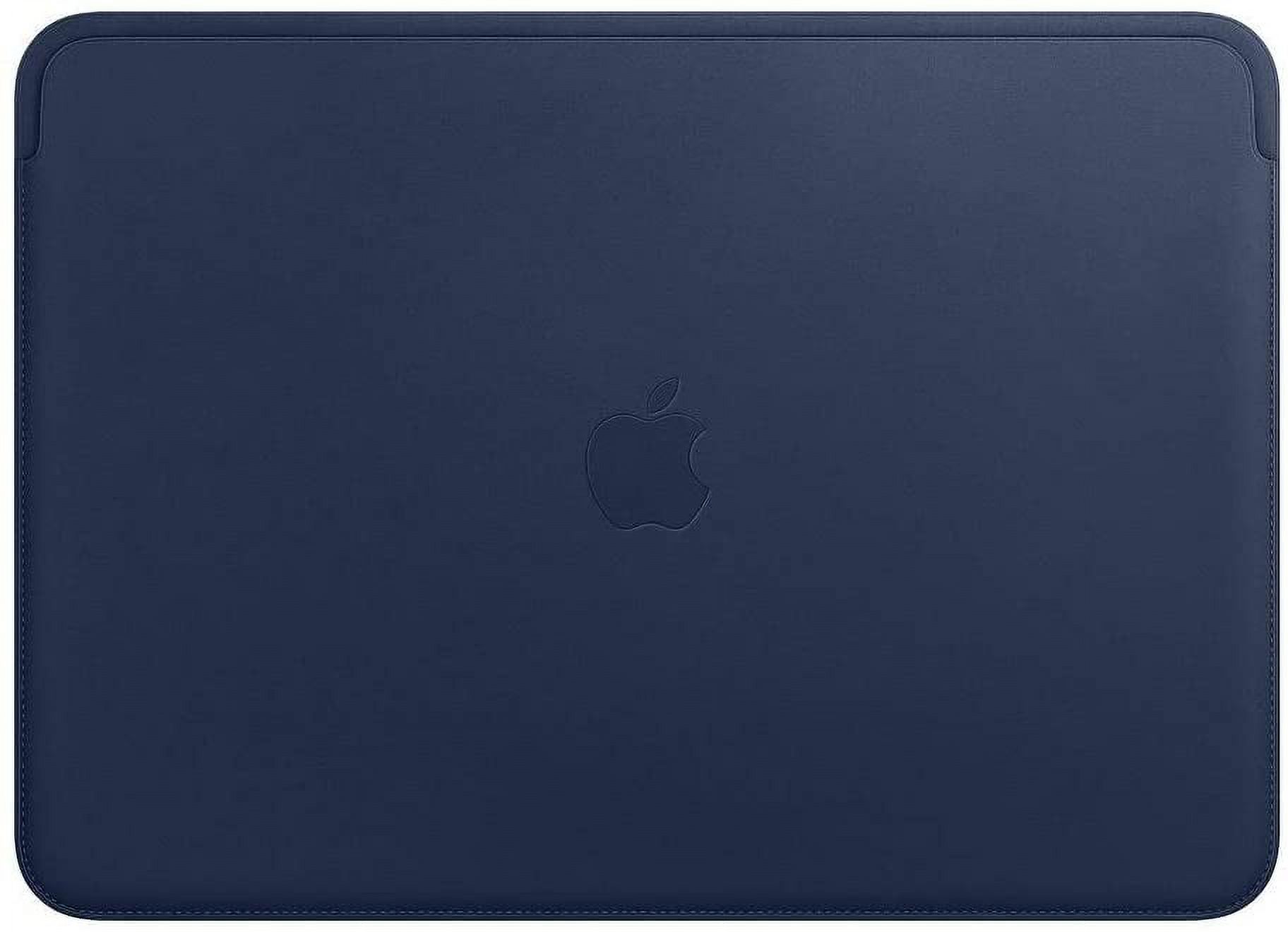 MacbookPro 13 Leather Sleeve - Midnight Blue for 13-inch MacBookAir and MacBookPro MRQL2ZM/A - image 1 of 3