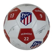 Maccabi Art Atletico Madrid Player Signatures Soccer Ball, Size 5, Maccabi Art