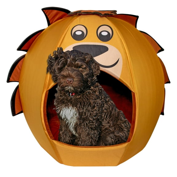 Maccabi Art Lion- Igloo Pet Bed for Dogs, Cats - Medium