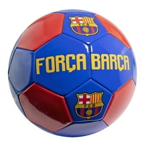 Maccabi Art Official FC Barcelona Forca Barca Soccer Ball, Size 5