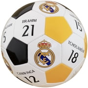 Maccabi Art Official Real Madrid 2024 UEFA Champions League Collectors Soccer Ball Players Name and Number - Included Kroos and Rudiger