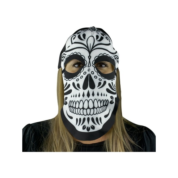 Maccabi Arts Day of The Dead Fan Mask Baseball Mask Hat Costume Accessory