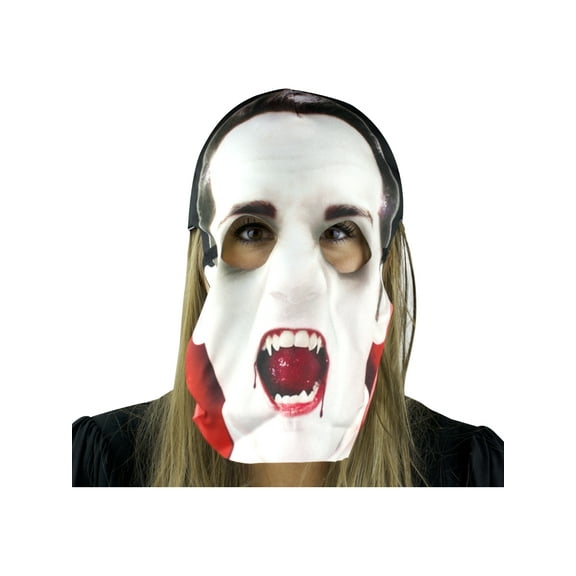 Dracula Vampire Fan Mask Baseball Mask Hat Costume Accessory
