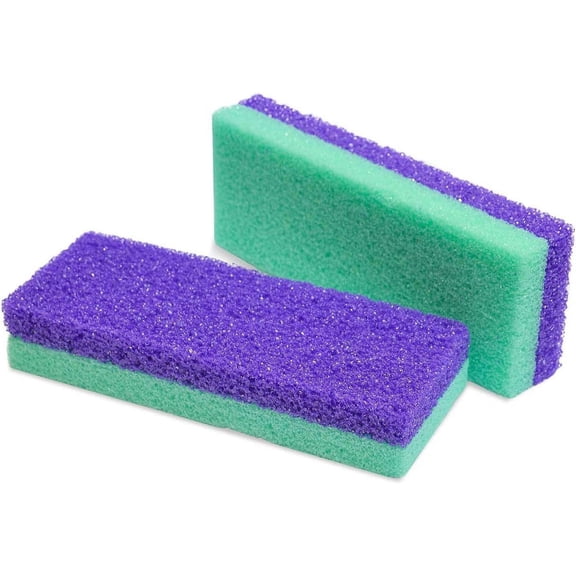 Maccibelle Salon Foot Pumice and Scrubber for Feet and Heels Callus and Dead Skins, Safely and Easily Eliminate Callus and Rough Heels Pack of 2