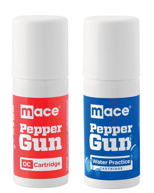 Mace Brand 1 OC Pepper & Water refills to use with Mace Pepper Spray
