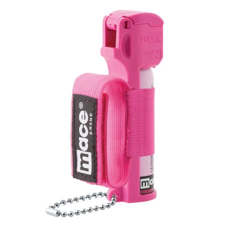 Mace Brand Max Strength Sport Model Pepper Spray with UV Marking Dye - Neon Pink