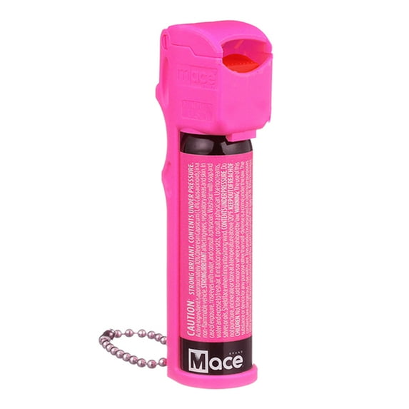 Mace Brand PepperGuard Pepper Spray - Pink - Police Strength OC Pepper Formula, UV Detection Dye