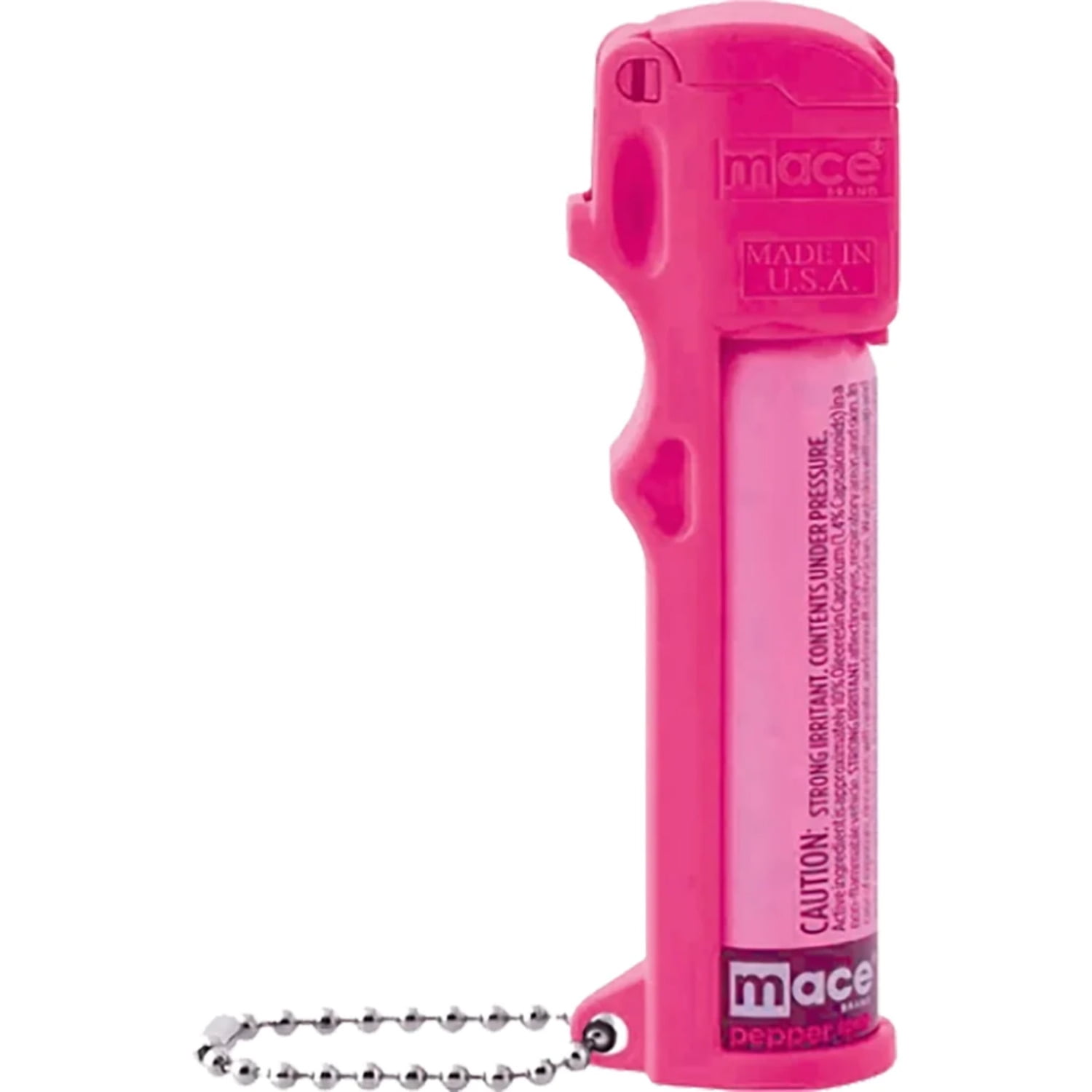 Mace Brand PepperGuard Pepper Spray Pink Police Strength OC Pepper Formula, UV Detection Dye