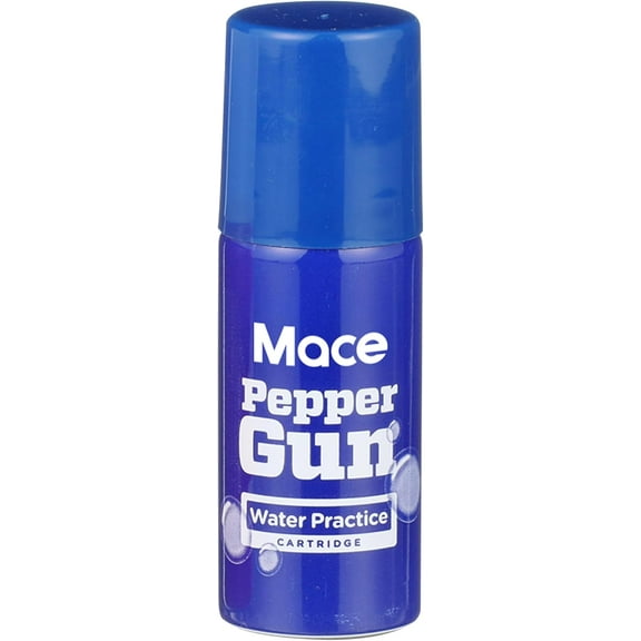 Mace Brand Practice Water Trainer Cartridge Refill for Mace Pepper Gun 2.0, 0.99 oz, Inert Practice Spray, Helps Improve Accuracy & Confidence