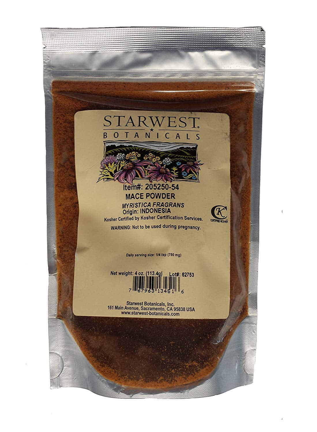Starwest Botanicals Organic Italian Seasoning - USDA & Kosher Certified, 1 Pound Bag