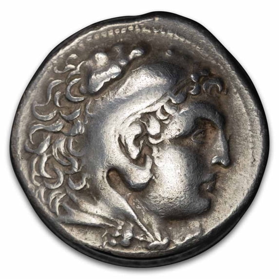 Macedon AR Tetradrachm Alexander III 336-323 BC XF (Random Coin)
