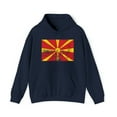 thumbnail image 1 of Macedonia Macedonian Pride Flag Hoodie, Gifts, Hooded Sweatshirt, 1 of 4