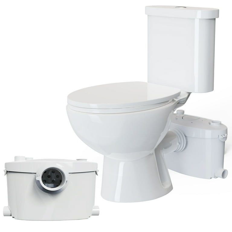 SUPERFLO Macerating Toilet System, Powerful & Durable, Upflush