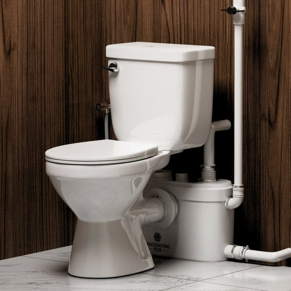 MaceratingFlo White 750W Macerating Upflush Toilet