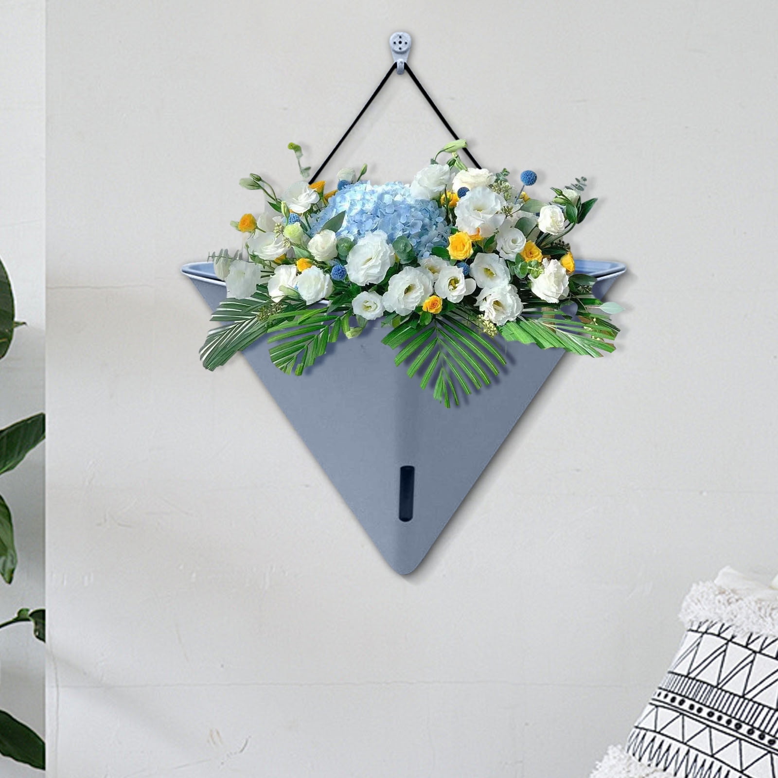 Macetas De Pared Para Plantas De Interior, Paquete De 4 Blanco Nombre, image size:1600x1600