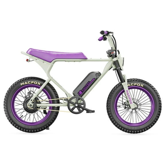 Macfox X1S x BS.ZAY Electric Bike | UL2849 Certified - Exclusive Custom Design, 25mph, Long Range, Dual Battery Compatible