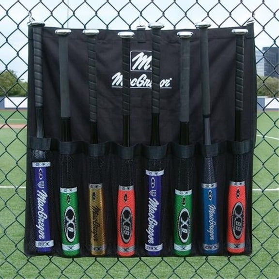 MacGregor Black Bat Caddy Holds up to 8 bats