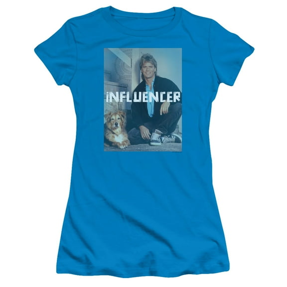 Macgyver Influencer Macgyver Junior Women's Sheer T-Shirt Turquoise