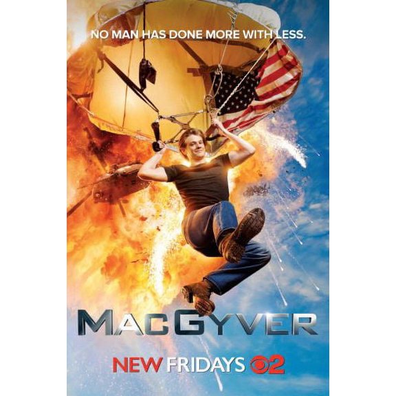 Macgyver Poster 16x24 Poster Medium Art Poster 16x24 Unframed, Age: Adults Best Posters