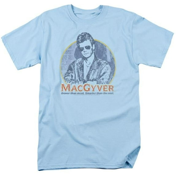 Macgyver Title Mens Short Sleeve Shirt
