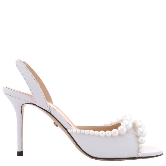 Mach & Mach Sirene 85 Slingback Sandals, Brand Size 36 ( US Size 6 )