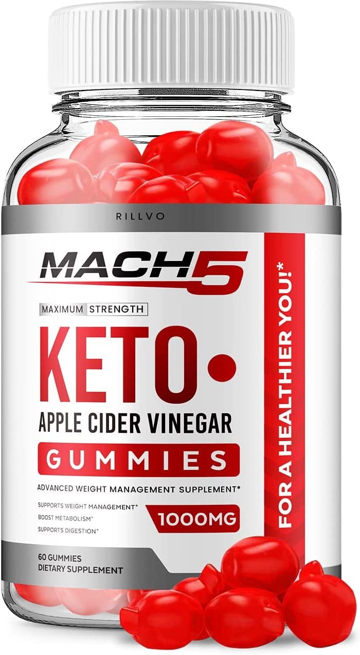 Mach5 Keto ACV Gummies Mach 5 Advanced Formula Apple Cider Vinegar Keto Gummies 60 Gummies
