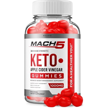 Mach5 Keto ACV Gummies Mach 5 Advanced Formula Apple Cider Vinegar Keto Gummies 60 Gummies