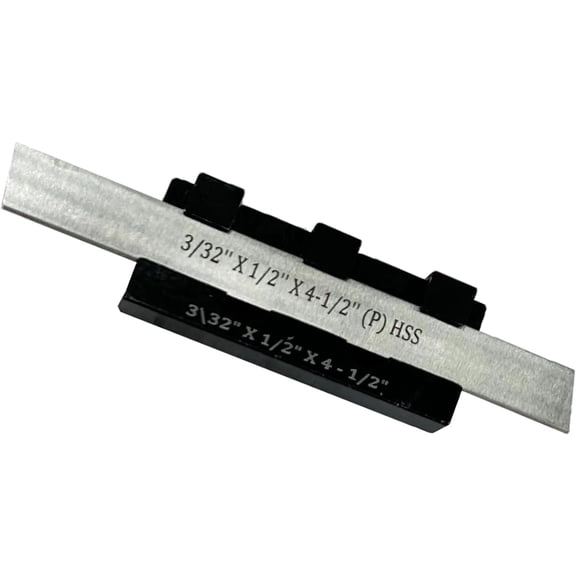 MachEl Adjustable Center Height Parting Cut-Off Tool Holder for Metal Lathe Machines, 10 mm Shank, 3/32 x 1/2 x 4-1/2 Blade Size, Precision Tool Holder