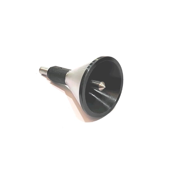 MachEl Engineer Machinist Bell Punch Hand DIY Tool for Center Finding on a Round Bar- Accurate & Precise (Metal, Big)