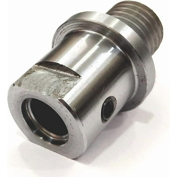 MachEl Lathe Spindle Adapter - Converts Shopsmith Mark V 5/8" Spindle to 1" x 8 TPI Threaded Chuck