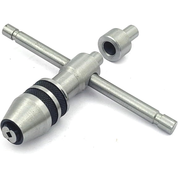 MachEl Precision Guiding Tap Wrench, Tool Steel, 1/2" Capacity, Medium Size, 5.0-8.0 mm Tap Holding