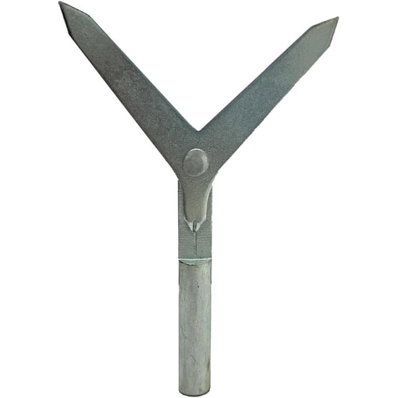 MachEl Round Work Piece Center Finder Tool with 3/8" Shank, 1 Pack, 2 x 6 x 2 Inches