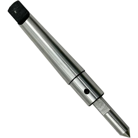MachEl MT2 Shank Spring Center Tap Guide Tool for Lathe, Mill, and Jig Bore Operations