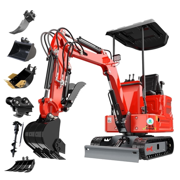 319-JBT 1.4-Ton Mini Excavator – Kubota Z482 Diesel Engine, 11.4HP, Full Hydraulic Pilot Control, 2800lb US In-Stock | For Contractors Who Demand Reliability Over Bargains