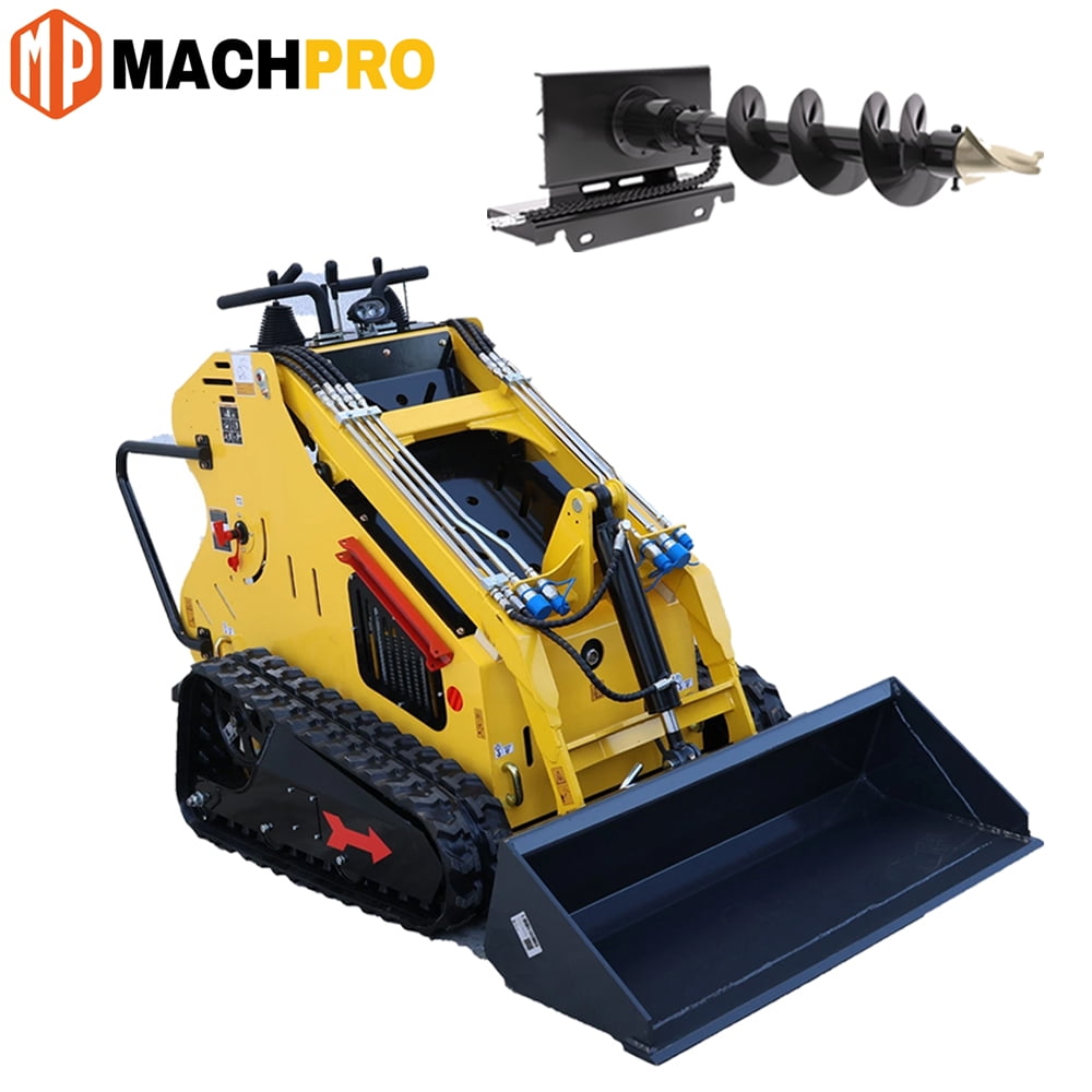 MachPro Mini Skid Steer Loader 13.6HP Rato Stand-On Compact Track ...