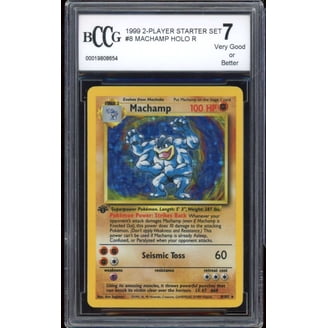 first edition pokemon cards machamp 2016 XY Evolutions - Holo - 59/108 - PSA9 59/108 / Holo Rare Card Type / HP / Stage Found my Machamp, 1st Edition,