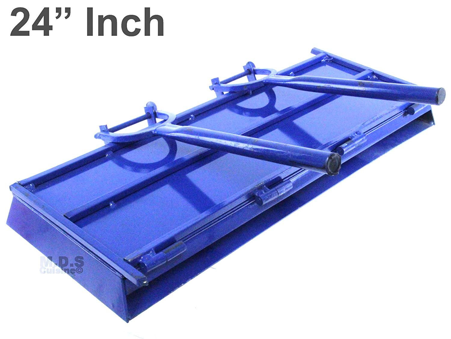 Machete Tortilla Press Blue 23.5" Extra Long Huarache Sope Quesadilla Heavy Duty Iron Restaurant Commercial Authentic Traditional Made in Mexico