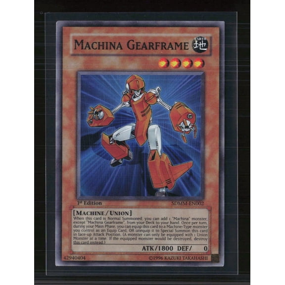 Machina Mayhem Structure Deck Machina Gearframe 1st Edition