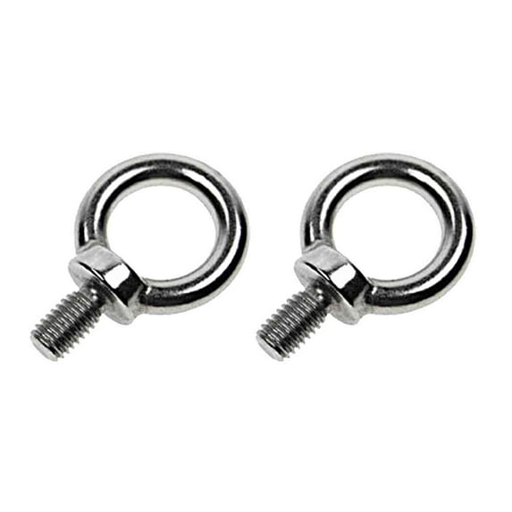 Machine Eye Bolt - Stainless Steel Type 316 - 5/8" x 1-1/16" - 2 Pac